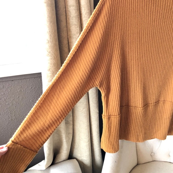 Maurice’s Mustard High Neck Sweater - Picture 3 of 6